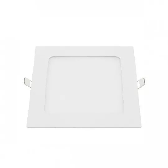 Spot LED 6W 390lm (26W) Blanc Carré 119mmx119mm - Blanc du Jour 6000K