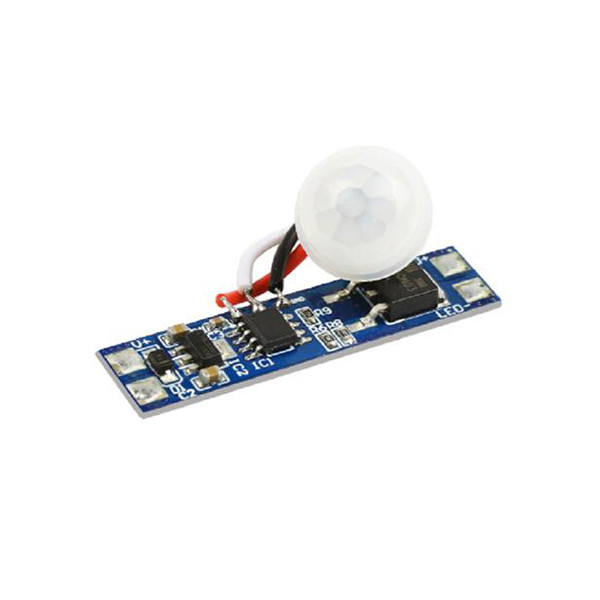 Capteur de Mouvement PIR Compact pour Profilé et Ruban LED