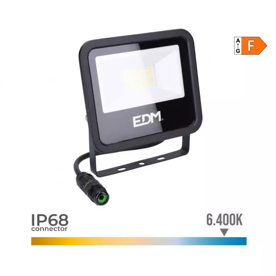 Projecteur LED Étanche IP65 30W 2370lm (240W) - Blanc du Jour 6400K