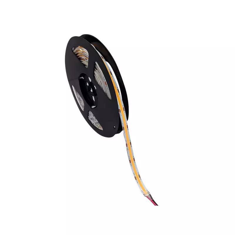 Ruban LED 5m Non-Étanche 8W/m Largeur 8mm - Blanc Chaud 3000K Ruban LED 5m Non-Étanche 8W/m Largeur 8mm - Blanc Chaud 3000K