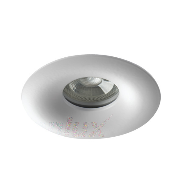 Support Spot LED Encastrable Blanc 10W Étanche IP65 GU5.3/GU10 ⌀ 99mm