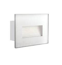 Mini Spot Rectangulaire 3W Étanche IP44 AC220-240V Blanc GLASI - Blanc Naturel 4000K