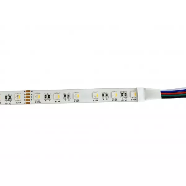 Ruban LED étanche IP65 60LED/m 17W/m 5m RGB + Blanc Naturel 4200K