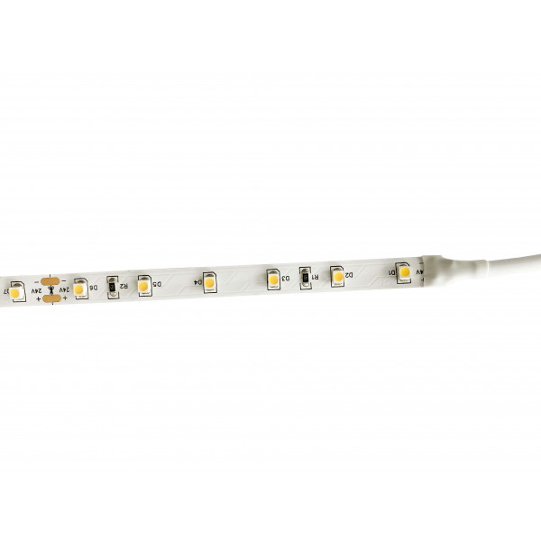 Ruban LED Blanc 24V 60LED/m 4,8W/m 5m - Blanc Chaud 2700K