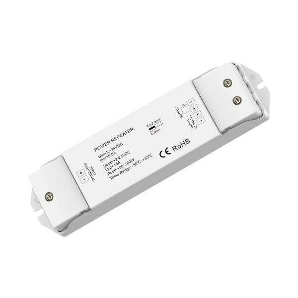 Amplificateur LED Non-Étanche pour Ruban LED 1CH 15A
