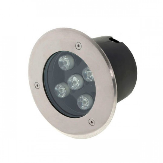Spot LED Encastrable 5W 400lm Ø140mm 18° Étanche IP65 - Blanc Chaud 2700K