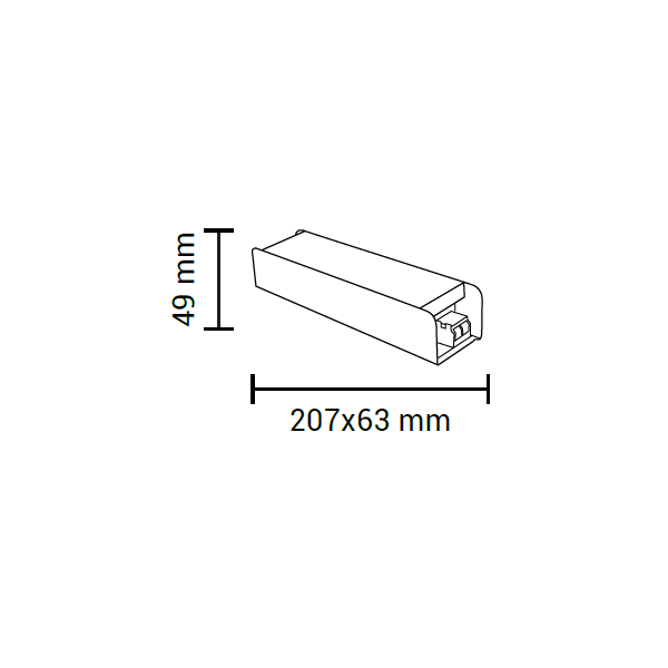 Alimentation LED DC12V 150W 12.5A Non-Étanche IP20