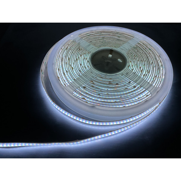 Ruban COB LED Haute Luminosité 16W/m 896LED/m Étanche IP67 10m - RGB+W 3000K