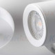 Applique saillie pour 3 ampoules GU10 - Blanc