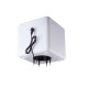 Luminaire pour le sol pour 1 ampoule E27 étanche IP65 Blanc