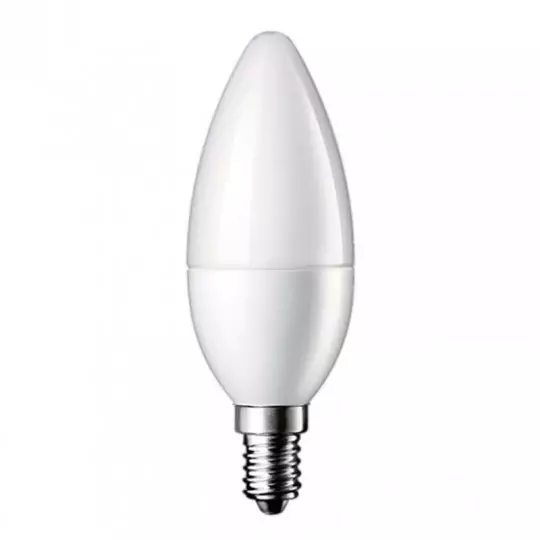 Ampoule LED E14 6W Flamme - équivalent 40W