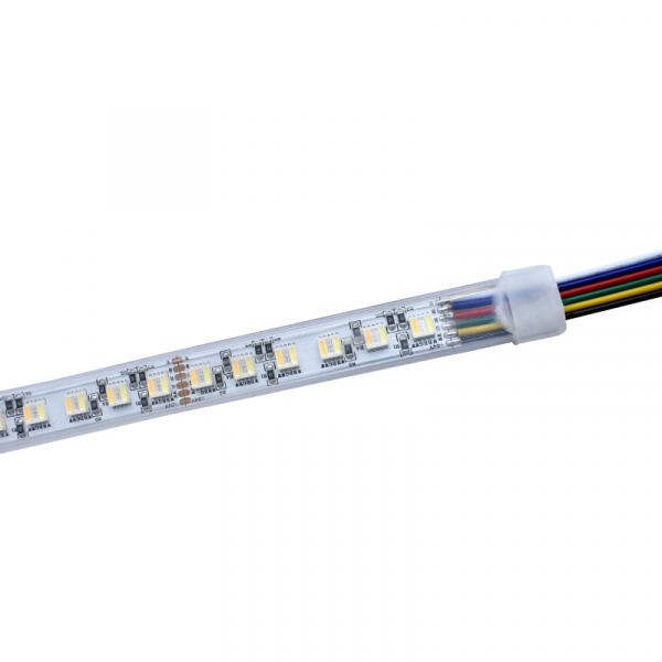 Ruban LED 96 LED/m 35W/m RGB+CCT 2400-6000K étanche IP67 5m