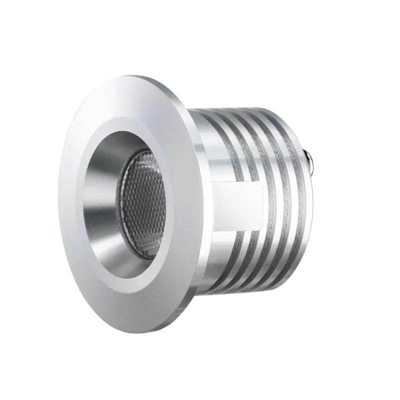 Mini spot LED encastrable 1W DC12V - Blanc Chaud 3000K Mini spot LED encastrable 1W DC12V - Blanc Chaud 3000K