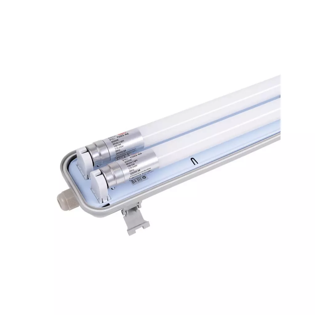 Luminaire LED T8 tube 120 cm 18 W G13 840 Blanc neutre 4000 K Avec  démarreur : : Luminaires et Éclairage