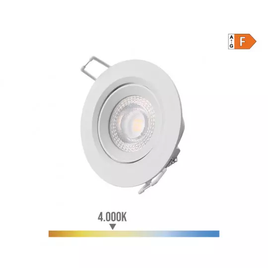 Downlight LED 5W  Blanc - Luz día 4000K