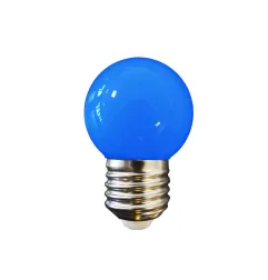 Ampoule LED E27 1,5W Ronde équivalent à 15W - Azul