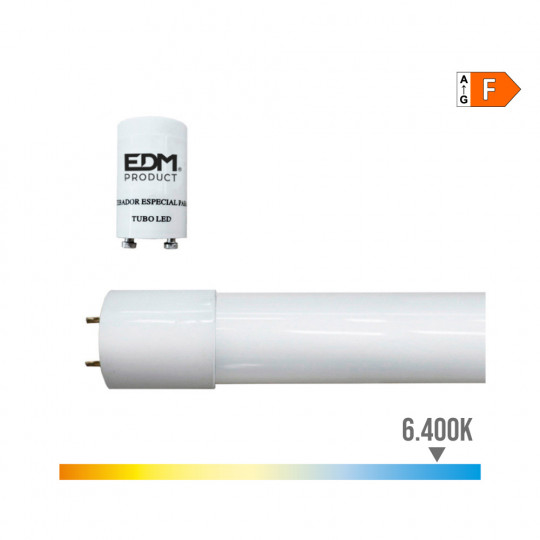 Tube LED T8 90, 2,6cm 14W 1080lm - Luz fría