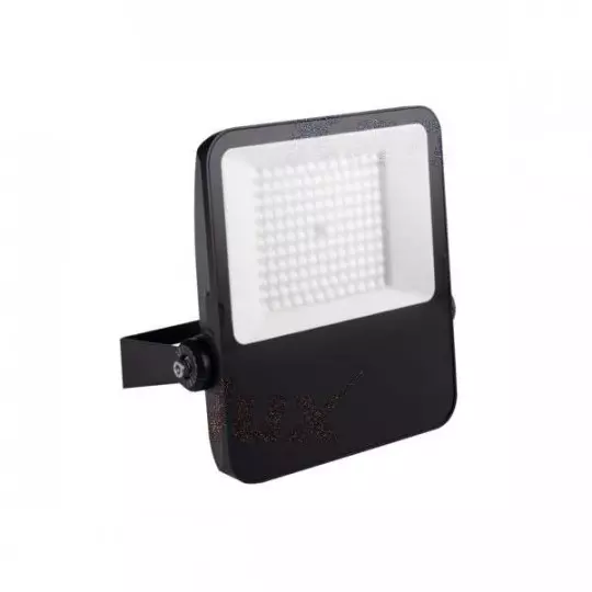 Projecteur LED 100W Noir étanche IP65 11000lm (800W) - Blanc Naturel 4000K