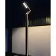 Lampadaire LED Eclairage Voie Piéton AC85/265V 80W 8800lm 75°/150° Étanche IP65 IK10 4m