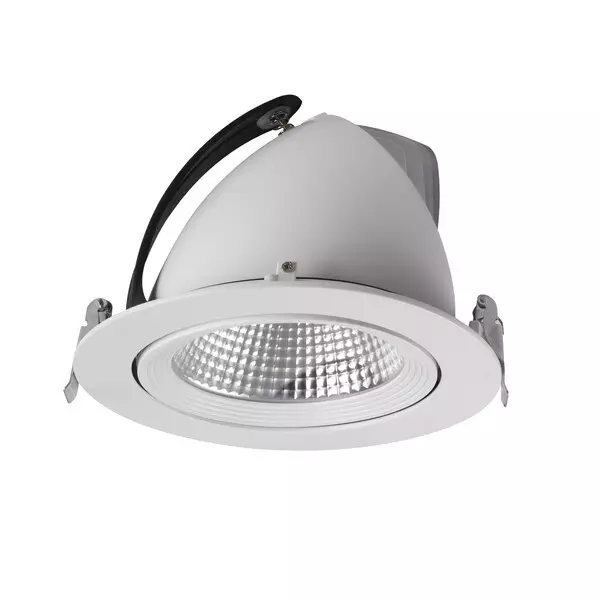 Eclairage armoire LED 3W inclinable (blanc, noir ou gris aluminium)