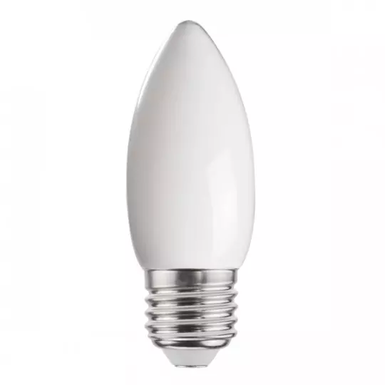 Ampoule LED E27 C35 6W 810lm (60W) 320° - Blanc Chaud 2700K