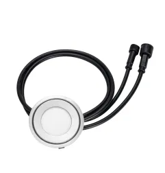 Mini spot LED encastrable rond ultra-plat RGBW 0,7W DC12V IP67