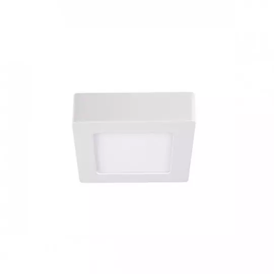 Spot LED carré 6W 330lm 110° IP20 ∅120mmx120mm - Blanc Naturel 4000K