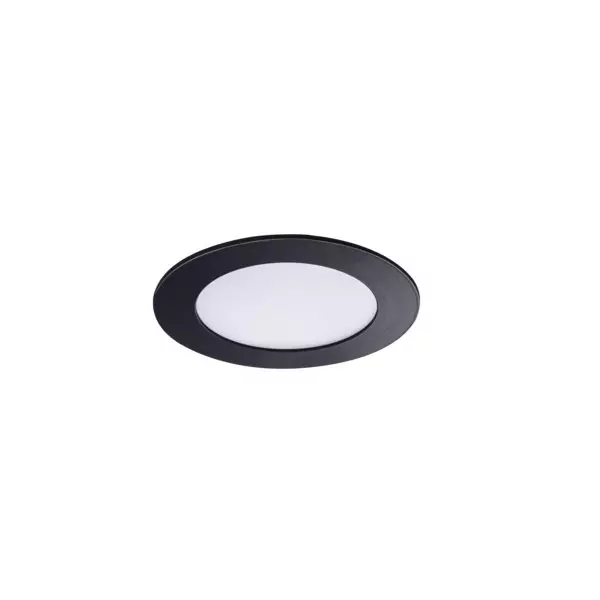 5 Spot LED Encastrable Extra Plat Dimmable Orientable Salle de Bain IP44  Blanc Chaud 3000K