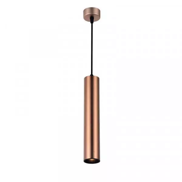 Suspension Moderne GU10 Bronze H30cm