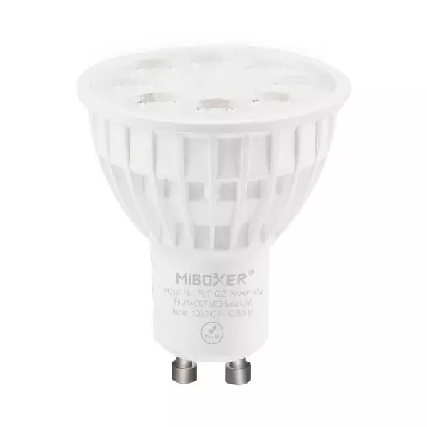 Ampoule LED 4W GU10 320lm Zigbee 3.0 - RGB + CCT (2700K-6500K) 103Z
