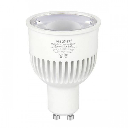 Ampoule LED 6W GU10 550lm Zigbee 3.0 - RGB + CCT (2700K-6500K) 106Z