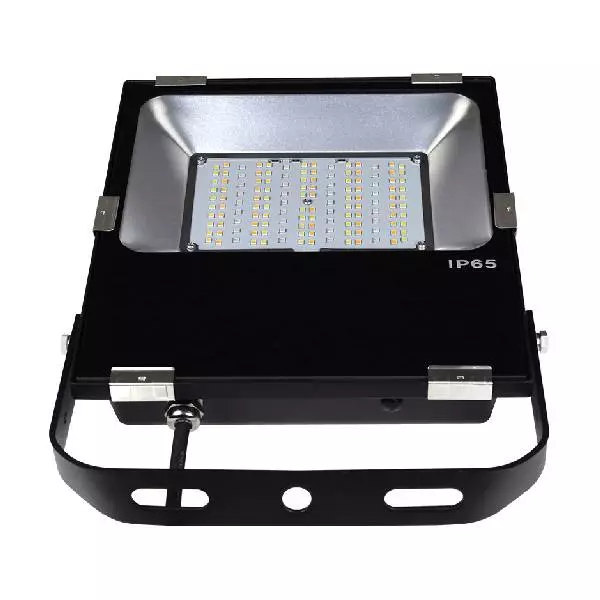 Projecteur LED 50W 4800lm 160° Étanche IP65 220mm Zigbee 3.0 - RGB + CCT (2700K-6500K) T02Z