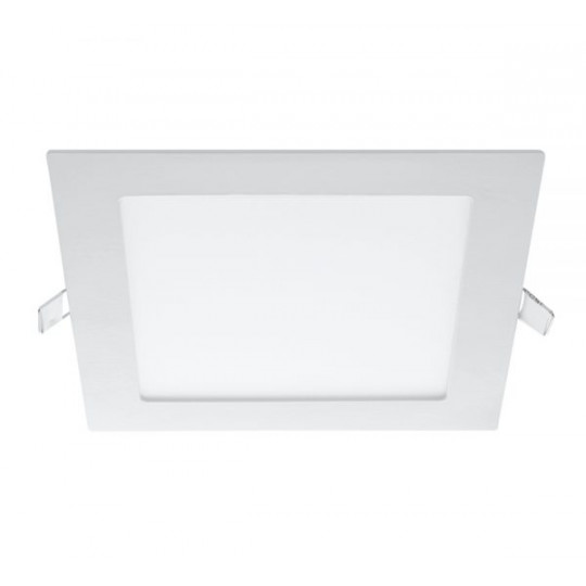 Plafonnier LED Encastrable Extra-Plat 6W 540lm 160° 105mmx105mm Blanc - Blanc du Jour 6000K