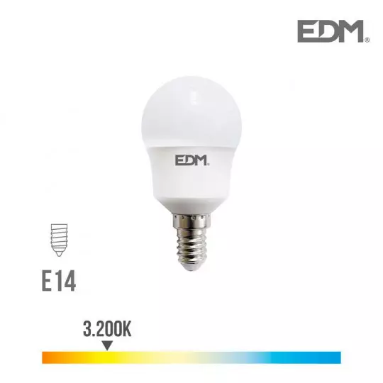Ampoule LED E14 8,5W équivalent à 70W - Blanc Chaud 3200K