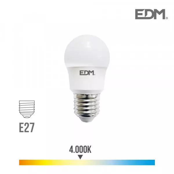 Ampoule LED E27 8,5W équivalent à 70W - Blanc Naturel 4000K