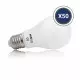 Pack de 50 Ampoules LED E27 AC220/240V 8.5W 820lm 200° IP20 Ø60mm - Blanc Naturel 4000K