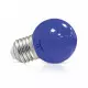 Ampoule LED E27 1W 270° Ø45mmx70mm - Bleu
