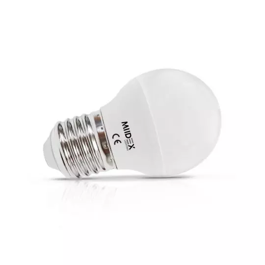 Ampoule LED E27 Bulb G45 Dimmable 6W - Blanc Chaud 3000K