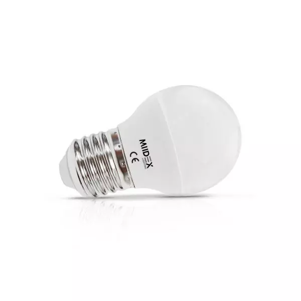 Ampoule LED E27 Bulb G45 Dimmable 6W - Blanc Chaud 3000K