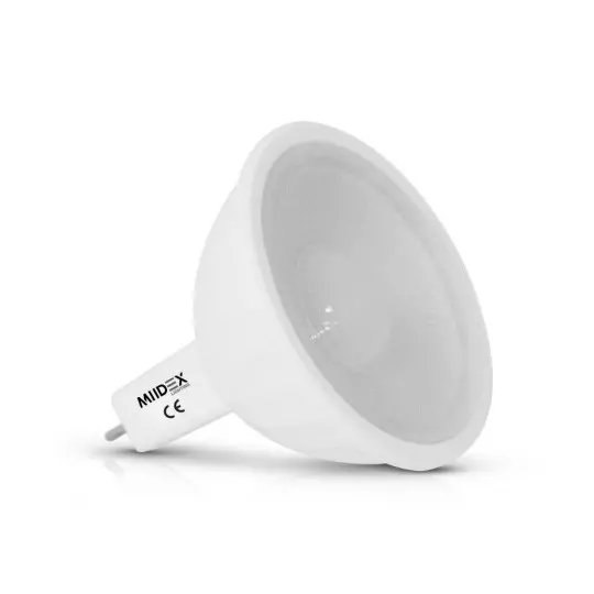 Ampoule LED Dimmable GU5.3 MR16 6W 490lm 120° Ø50mmx48mm - Blanc Chaud 2700K