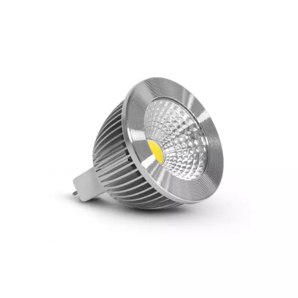 Ampoule LED Dimmable GU5.3 12V DC/AC 6W 480lm 75° IP20 Ø49,5mm - Blanc Chaud 2700K