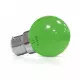 Blister x 2 Ampoules LED B22 1W lm Bulb - Vert