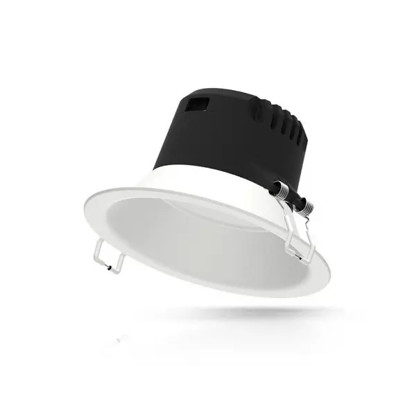 Spot LED Encastrable AC220/240V 12W 1200lm 100° IP20 IK06 Ø173mm - Blanc du Jour 6000K perçage Ø150mm
