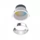 Downlight LED Encastrable Dimmable Blanc AC220/240V 20W 1800lm 100°  IP44/20 Ø175mm - CCT 3000K / 4000K / 6000K perçage Ø150mm