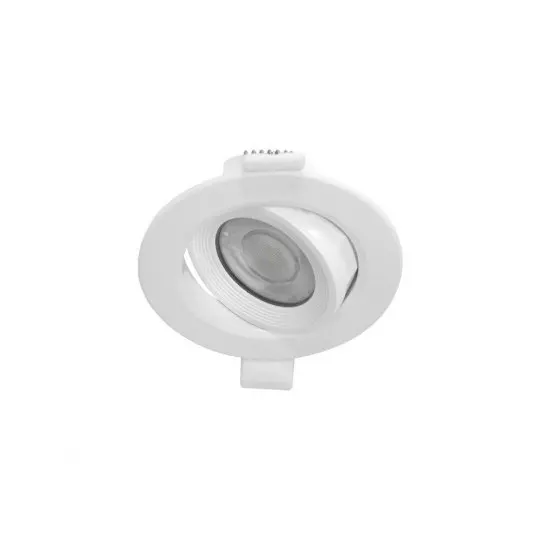 Spot LED Orientable Dimmable 5W 405lm 38° Ø90mmx23,5mm - Blanc Chaud 3000K