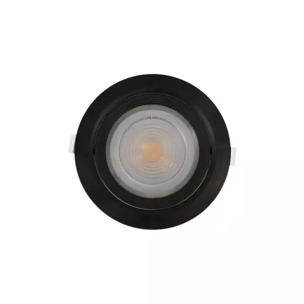 Spot LED Orientable 18W 1200lm 38° Ø145mmx55mm - Blanc Chaud 3000K
