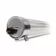Tubulaire LED Intégrées 60W 7800lm 120° 1535mmxØ80mm - Blanc Chaud 3000K