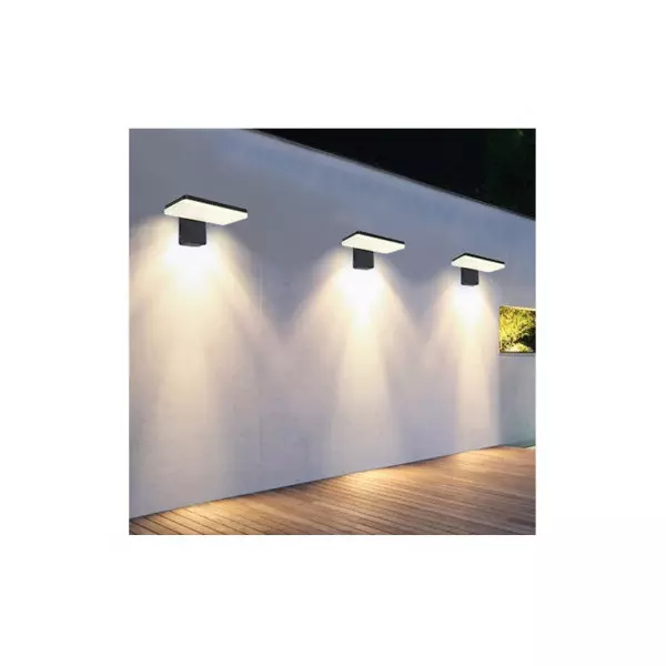 Applique Murale LED 12W 750lm 120°  IP65 - Blanc Chaud 3000K