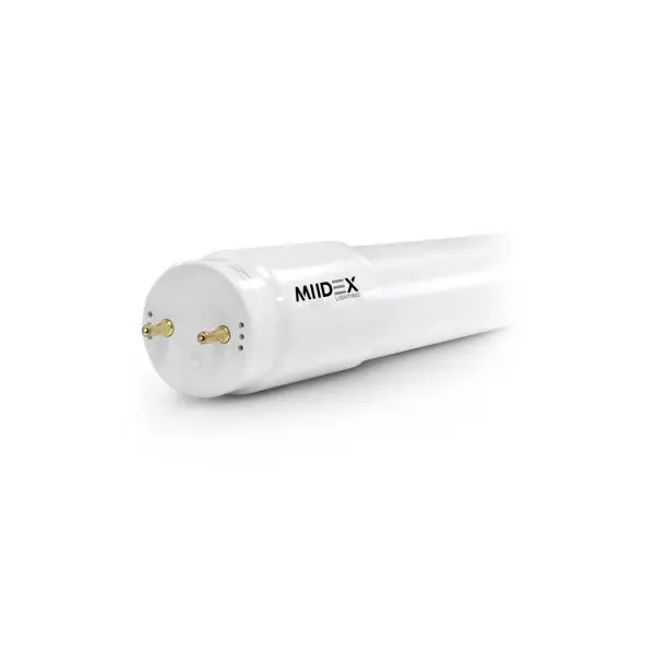 Tube LED T8 AC180/265V 18W 1600lm 300° IP20 1200mm - Blanc Chaud 3000K