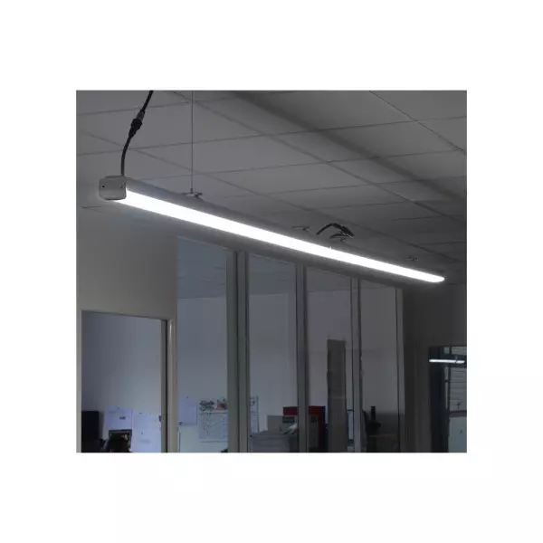 Linéaire LED Traversant AC220/240V 100W 14000lm 120° IP20 IK09 2955mm - Blanc Naturel 5000K
